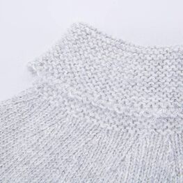 07812132-21 Манишка из ангоры серый для девочки серый фото №2