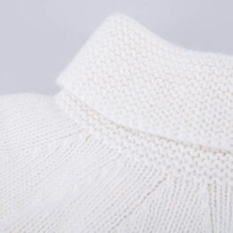 07812132-20 Манишка из ангоры белый для девочки белый фото №2