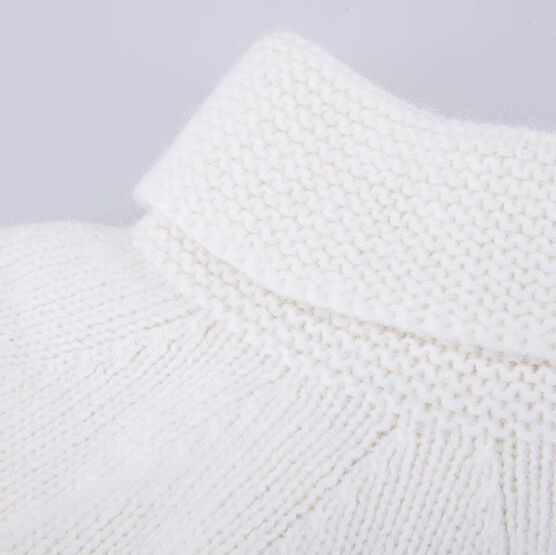 07812132-20 Манишка из ангоры белый для девочки белый фото №2