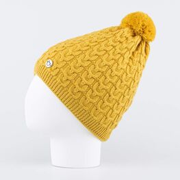 07711406-42 Теплая шапка-бини Горчичный для мальчики горчичный фото №2