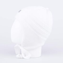 07811420-40 Шапка детская белый для девочки белый фото №2