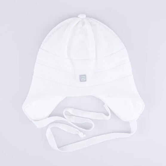 07811420-40 Шапка детская белый для девочки белый фото №4
