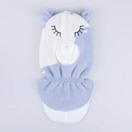 07811548-40 Шапка-шлем детский голубой для девочки голубой фото №3