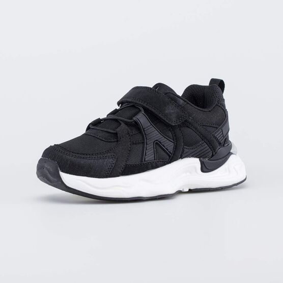 644436-12 Кроссовки для мальчика-подростка черный для мальчики черный