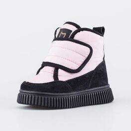 354070-41 Зимние сапожки-дутики для девочки для девочки розовый
