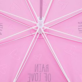 03807193-40 Зонт-трость Милые котики розовый для девочки розовый фото №3