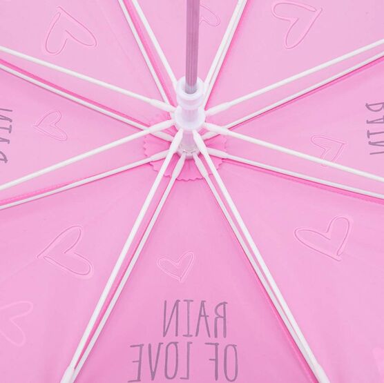 03807193-40 Зонт-трость Милые котики розовый для девочки розовый фото №3