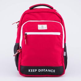 02704276-00 Рюкзак школьный красный для мальчики красный