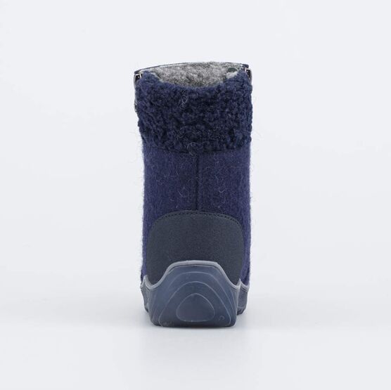 367120-43 Валенки на молнии Мишка на севере синий для мальчики синий фото №5
