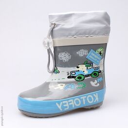 166062-11 Резиновые сапоги для мальчики серый