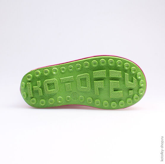 166063-11 Резиновые сапоги для девочки фуксия фото №3