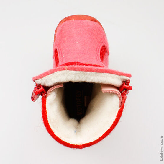 167012-48 Валенки для девочки розовый фото №4