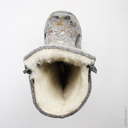 167024-42 Валенки для мальчики серый фото №4