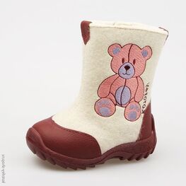 167025-41 Валенки для девочки белый