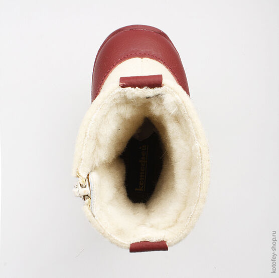 167025-41 Валенки для девочки белый фото №4