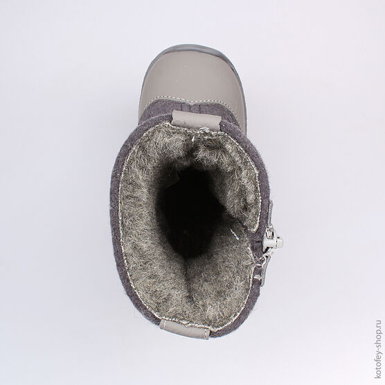 167031-41 Валенки для мальчики серый фото №4