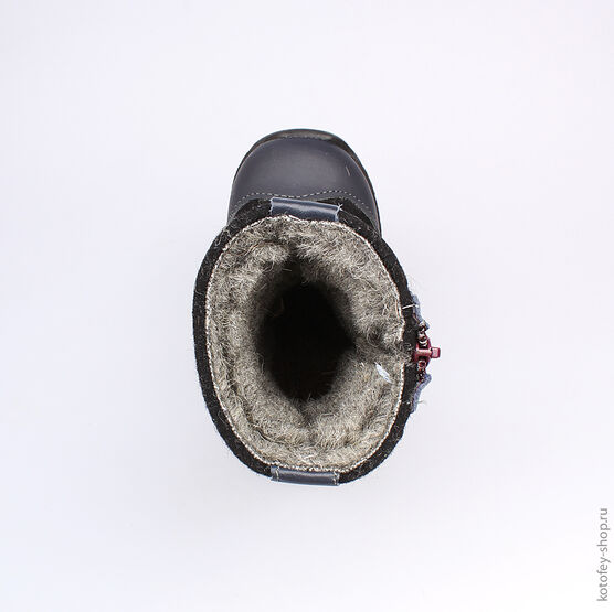 167031-42 Валенки для мальчики черный фото №4