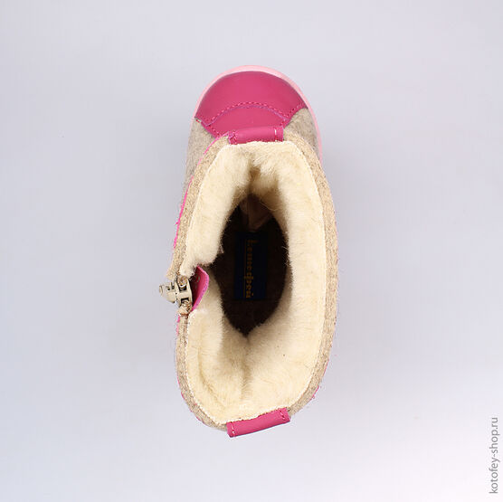 167032-41 Валенки для девочки сер-фук фото №4