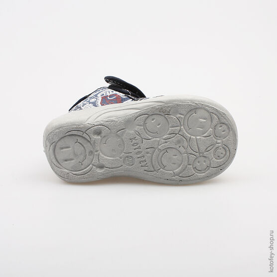 221023-12 Сандалии текстильные для мальчики светло-синий фото №3