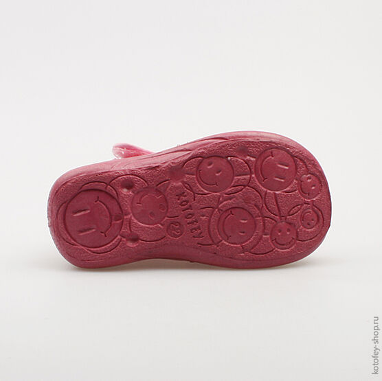 221027-12 Босоножки текстильные для девочки розовый фото №3