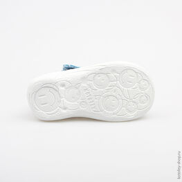 221028-11 Сандалии текстильные для мальчики светло-синий фото №3