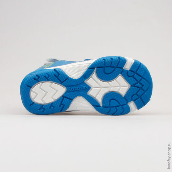 222024-25 Сандалии для мальчики син-бел фото №3