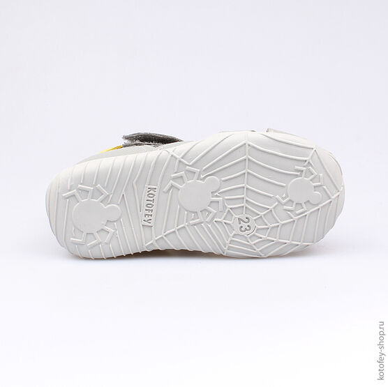 222061-24 Сандалии для мальчики серый фото №3