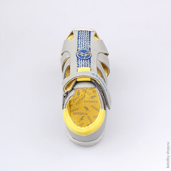 222061-24 Сандалии для мальчики серый фото №4