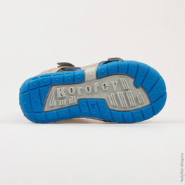 222065-22 Сандалии для мальчики серый фото №3