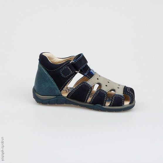 222068-22 Сандалии для мальчики син-сер фото №2