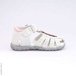 222071-24 Босоножки для девочки серебряный фото №2