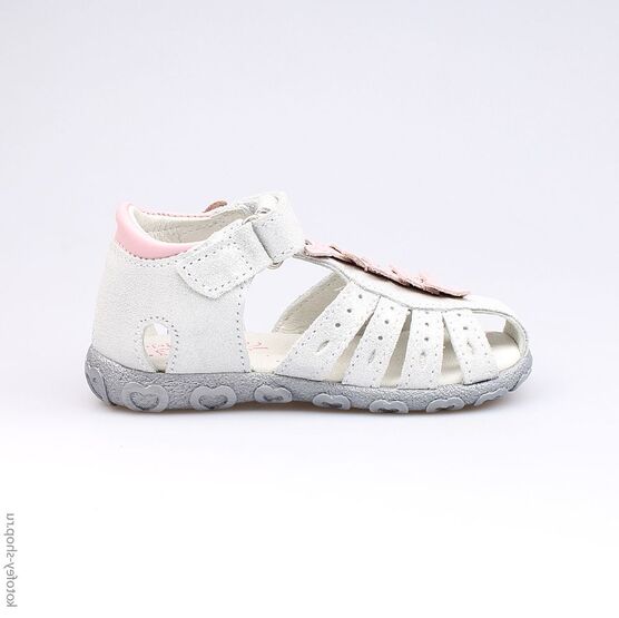 222071-24 Босоножки для девочки серебряный фото №2
