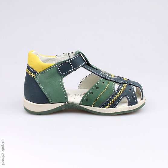 222079-22 Сандалии для мальчики син-зел фото №2