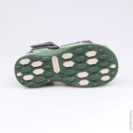 222079-22 Сандалии для мальчики син-зел фото №3