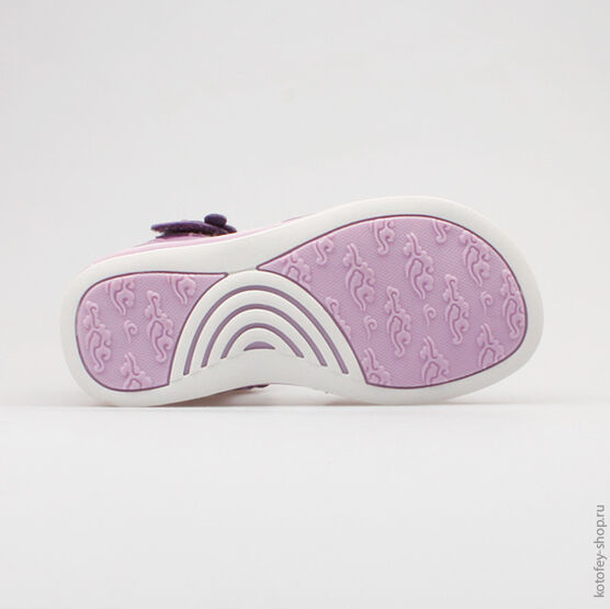 222080-22 Босоножки для девочки сиреневый фото №3
