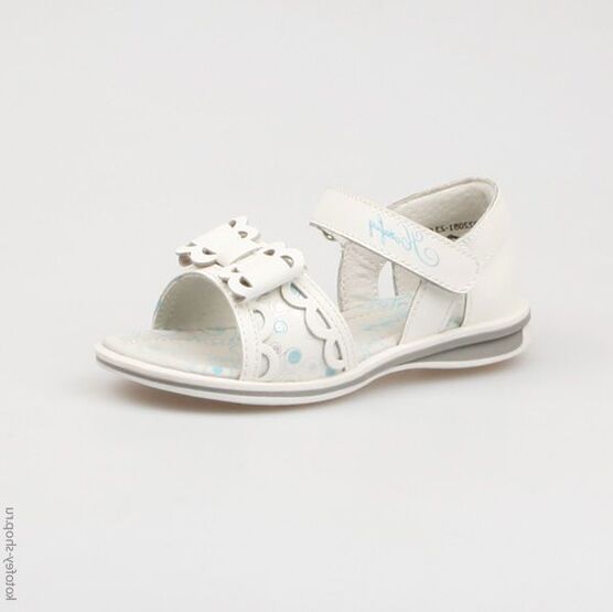 222081-23 Босоножки для девочки белый