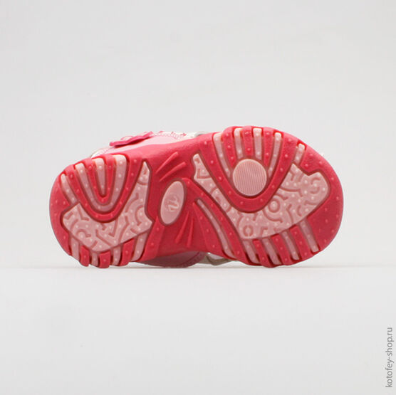 223005-14 Пляжная обувь для девочки белый фото №3