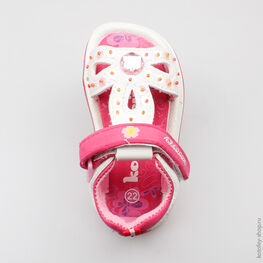 225008-11 Пляжная обувь розовый для девочки розовый фото №4