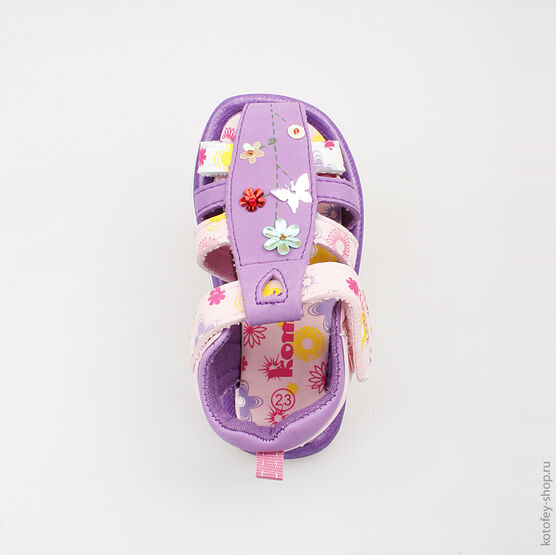 225010-11 Пляжная обувь для девочки разноцветный фото №4