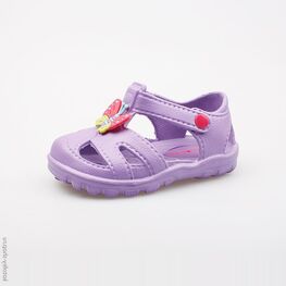 225022-01 Пляжная обувь сиреневая для девочки сиреневый