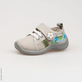 231081-12 Текстильная обувь для мальчики серый