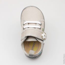 231081-12 Текстильная обувь для мальчики серый фото №4