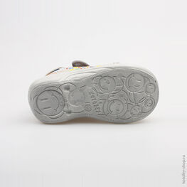 231082-12 Текстильная обувь для мальчики серый фото №3