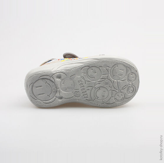 231082-12 Текстильная обувь для мальчики серый фото №3
