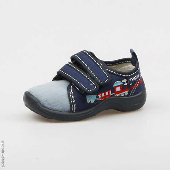 231085-11 Текстильная обувь для мальчики голубой