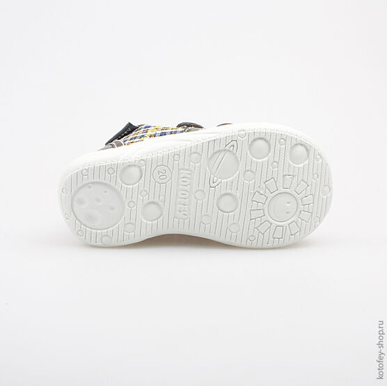 231087-11 Текстильная обувь для мальчики серый фото №3