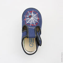 231094-71 Текстильная обувь для мальчики светло-синий фото №4