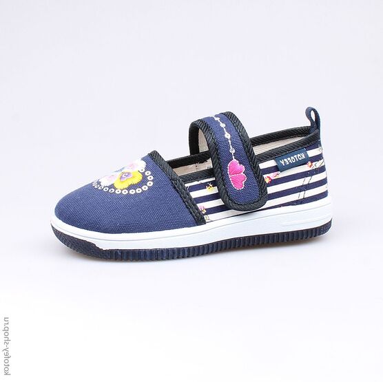 231103-11 Текстильная обувь для девочки светло-синий