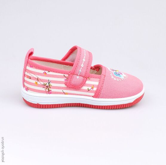 231103-12 Текстильная обувь для девочки коралл фото №2