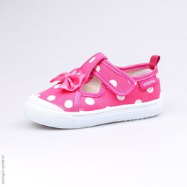 231104-12 Текстильная обувь для девочки фуксия